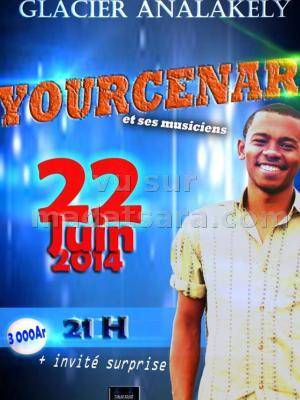 Yourcenar et ses musiciens en concert au Glacier Analakely