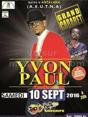 Yvon Paul - grand cabaret au Jao's Pub