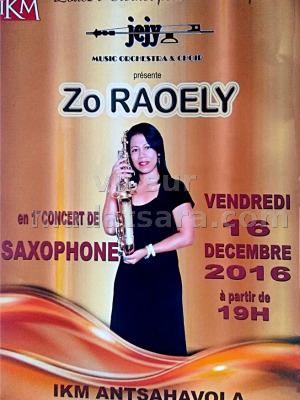 Z‍o Raoely en concert IKM Ivon-toeran'ny Kolontsaina Malagasy‍