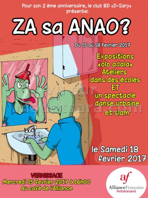 Za sa anao? - expositions "Olo Adala" ateliers et Slam - AF - Antsiranana Diégo Suarez‍
