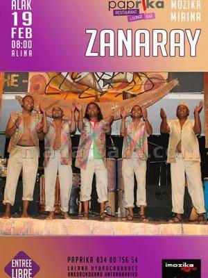 Zanaray mozika miaina au Paprika