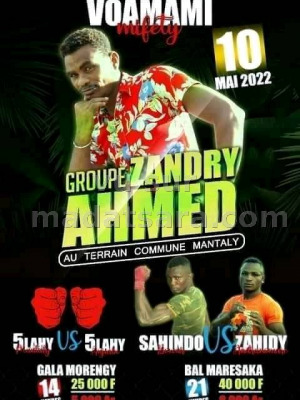 Zandry Ahmed‍ - Voamami mifety - Terrain Commune Mantaly