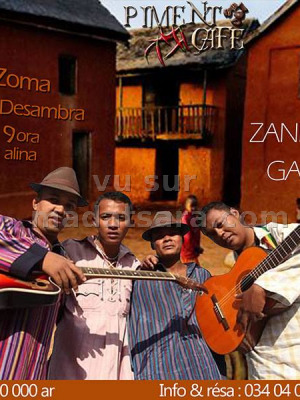 Zandry Gasy‍ en concert au Piment Café Behoririka‍