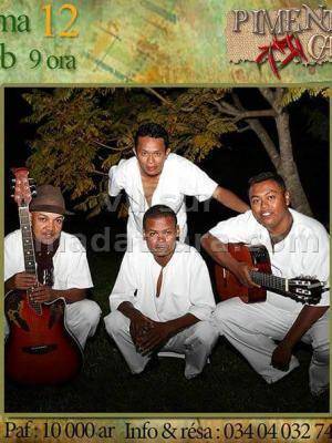 Zandry Gasy en concert au Piment Café