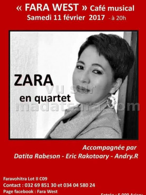 Zara R‍ en quartet au Fara West Faravohitra‍