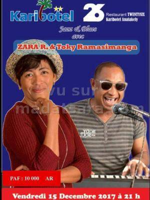 Zara R & Toky Ramisamanga en concert Karibotel Twenty Six 26