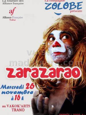 Zarazarao présentée par la compagnie Zolobe au Vakok'Arts Trano Toliary