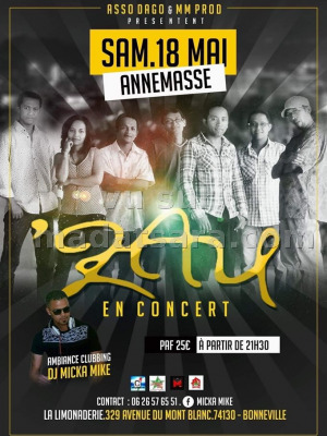 'Zay‍ en concert La Limonaderie - Bonneville Anemasse France‍