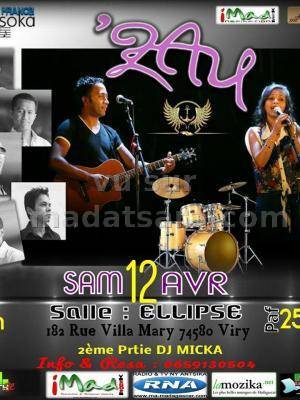 'Zay au complet en concert à la Salle Ellipse Annemasse