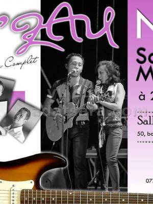 'Zay au complet en concert à Nice à la Salle Laure Ecard