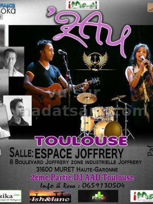 'Zay au complet en concert à Toulouse à la salle Espace Joffrery