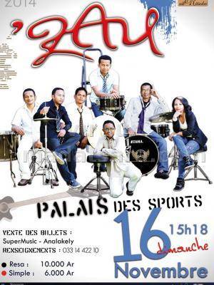 'Zay en concert au Palais des Sports Mahamasina