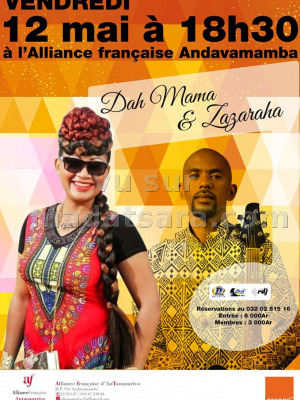 Zazaraha‍ & Dah'Mama‍ en concert - AFT - Alliance Française d'Antananarivo‍