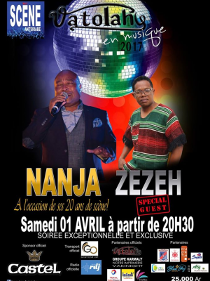 Zezeh‍ & Nanja‍ vatolahy en musique