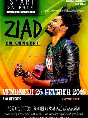 Ziad en concert au Is'Art Galerie