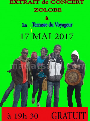Zolobe‍ en concert Terrasse du voyageur Antsiranana‍