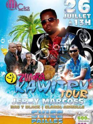 Zumba kawitry Tour avec Jerry Marcoss à Maurice